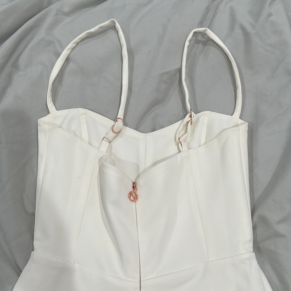 Nookie Allure cream midi dress size xs - Picture 4 of 10